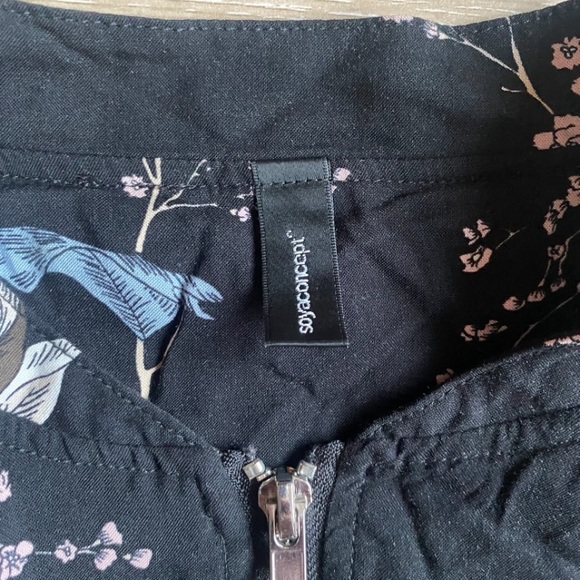 Soyaconcept floral bomber jacket 100% Viscose - Picture 5 of 7